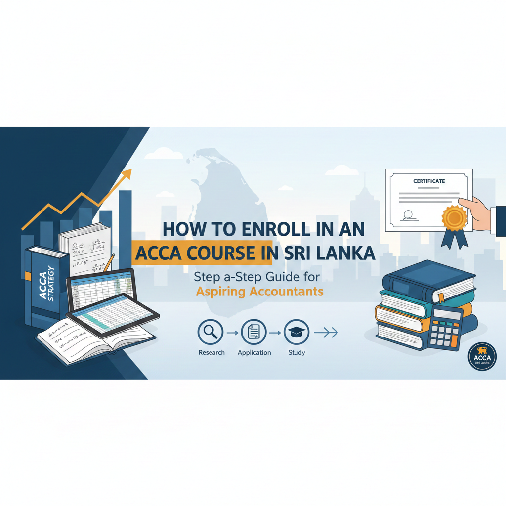 How to Enroll in an ACCA Course in Sri Lanka: Step-by-Step Guide