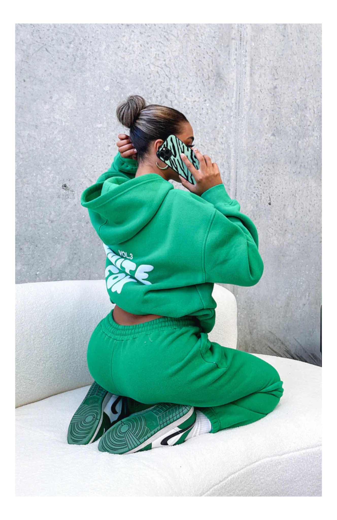 “White Fox UK streetwear brand featuring stylish hoodies, sweatpants, and everyday fashion essentials for women.”