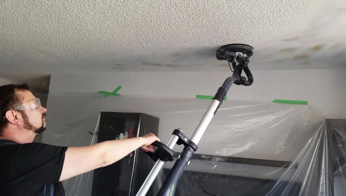Popcorn Ceiling Removal
